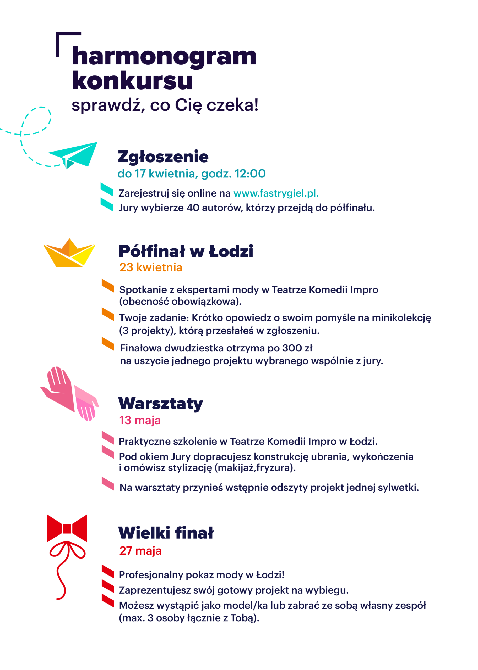 Harmonogram konkursu